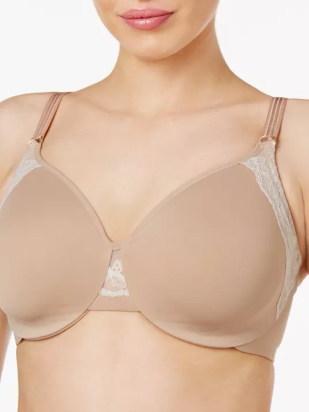 Olga Bras: Cloud 9 Full-Figure 2-ply Underwire Minimizer Bra 38C Women's - Picture 3 of 8